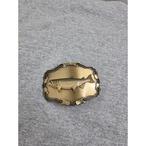 1977 Raintree Sportsman Salmon Bass Fishing Belt Buckle